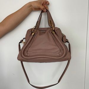 Chloe medium Paraty bag (dull pink)